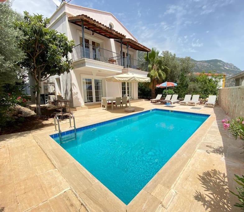 Villa Leton Kleo - Kalkan Center Екстериор снимка