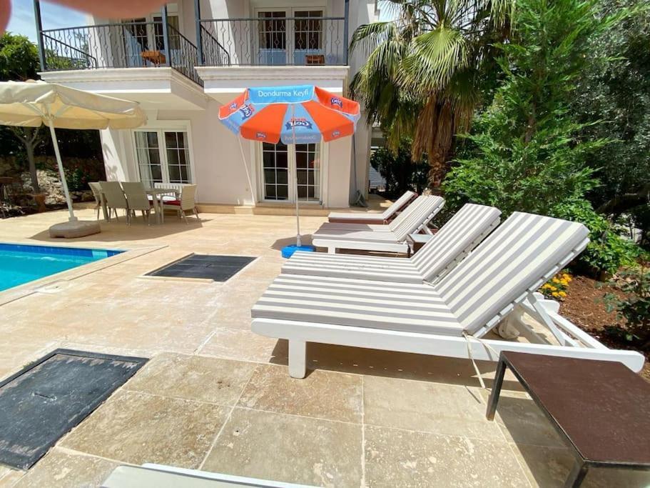 Villa Leton Kleo - Kalkan Center Екстериор снимка