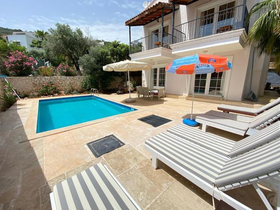 Villa Leton Kleo - Kalkan Center Екстериор снимка